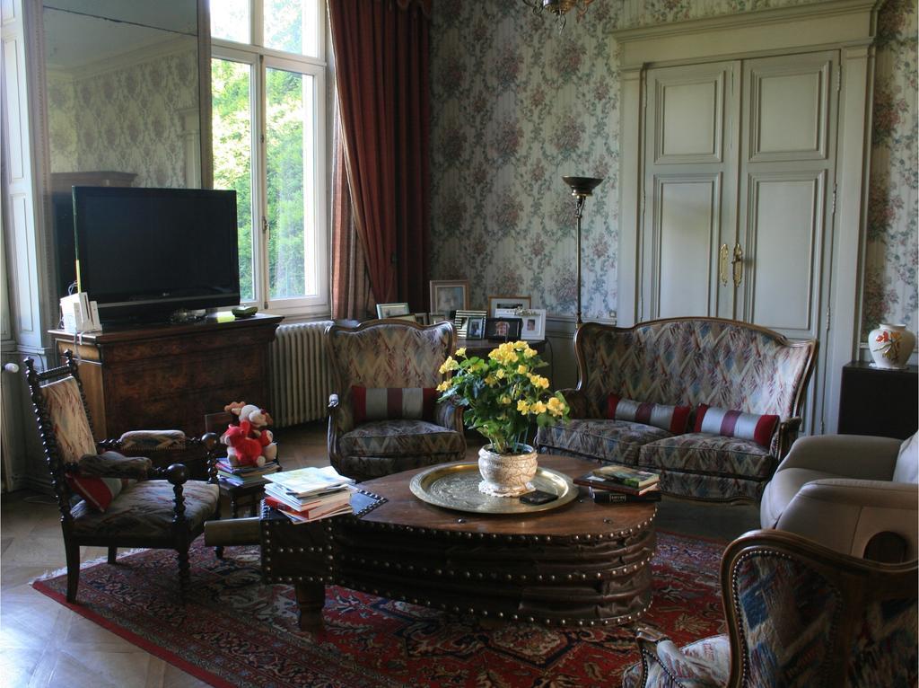 Chateau Du Clos Mortier Сен-Дизье Экстерьер фото